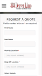 Mobile Screenshot of 303denverlimo.com